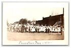 South Dakota RPPC Decoration Day Festival 1910  ~ Arlington cancel , main st.