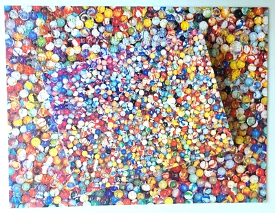 Vtg 1975 Springbok Jigsaw Puzzle PZL4054 About a Million Marbles 500+ 18"x23.5" - Image 1 of 4