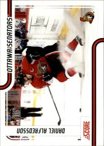 2011-12 Score Hockey #322 Daniel Alfredsson