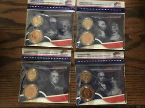 2007 Presidential $1 Coin and First Spouse Medal Set ALL FOUR IN ORIGINAL WRAP - Picture 1 of 2