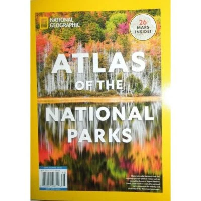 ATLAS OF NATIONAL PARKS 26 maps AMERICA THE BEAUTIFUL national geographic - Image 1 of 4