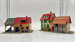 Faller H0 276 Granja Granja con Establo Figuras Pila Madera COLECCIONISTA - Imagen 1 de 14