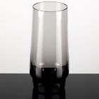 1 Becher Glas Rauchglas Driburg 13 cm Kristallglser 50er 60er grau ReUse 
