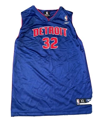Новая футболка Reebok Detroit Pistons RICHARD HAMILTON NBA молодежная детская для мальчиков размер XL 18–20 - Изображение 1 из 4