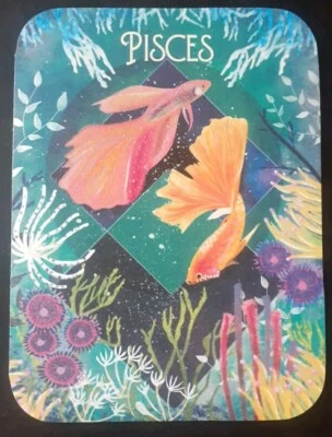 Pisces Zodiac Card  - Image 1 of 4