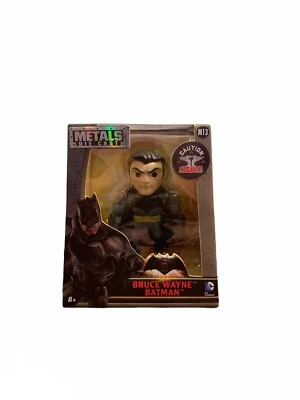 Jada Toys Batman vs Superman Bruce Wayne Die-cast Metals 4" Figure DC Comics NEW - Image 1 of 4