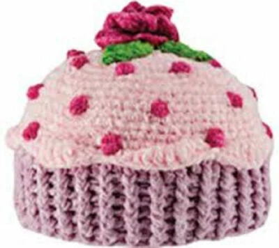 Novo Chapéu San Diego CUPCAKE ROSA Boné Gorro 6-12 Meses Presente para Chá de Bebê Menina - Imagem 1 de 2