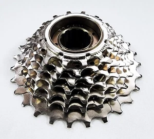 DNP LY-1007CF 7sp Ruota libera 14-28T nichel - Foto 1 di 5