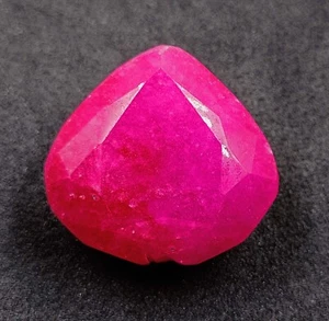 200 Ct Heart Shape Natural Red Ruby Africa EGL Certified Loose Gemstone 4OUB - Picture 1 of 6