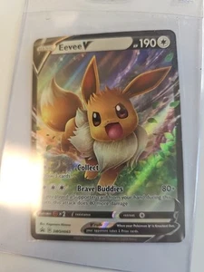 Eevee V SWSH065 SWSH: Sword & Shield Promo Cards Holo - Picture 1 of 2