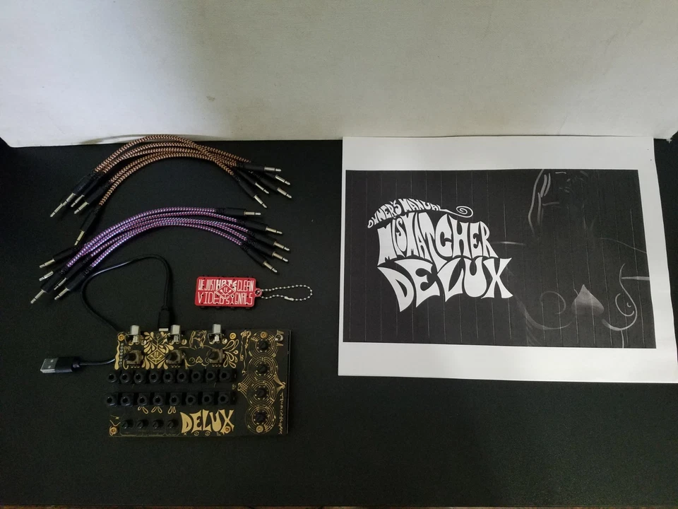 Freedom Enterprise Mismatcher deluxe Synthesizer Video Glitcher w. Accessories. - Image 1 of 4