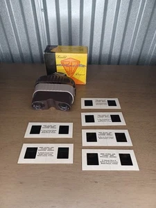 3D VIEWER Craftsman’s Guild Hollywood Ca Guild With Box Of SLIDES All MINT ! - Picture 1 of 13