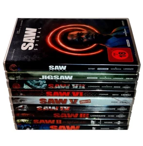 Saw 1 - 9 (2004 -2021/9 DVD's) Samuel L. Jackson, Chris Rock, Danny Glover / 18+ - Bild 1 von 10