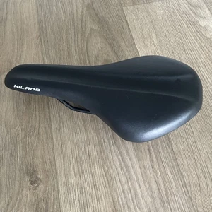 Bike Seat Black Used Good Condition Retro Style - Picture 1 of 4