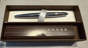 Cross Ballpoint Pen - Pure Chrome - 882-2 - Open Box - Picture 1 of 5