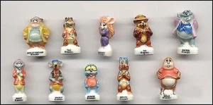 DVO8 KOMPLETTE SERIE VON FEVES TIC UND TAC GLÄNZEND - DISNEY - Bild 1 von 1