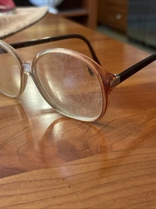 Luxotica Eyeglasses “Gentle peach” Frames - Picture 1 of 4