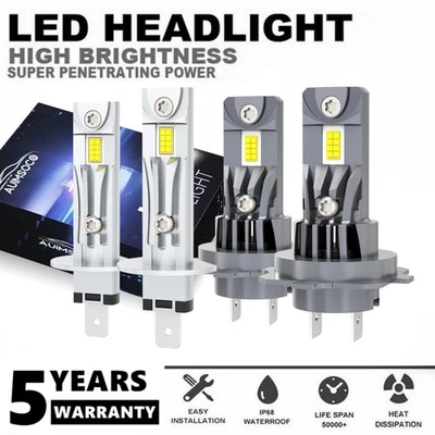 For Kia Sorento 2003-2004 2005 2006 Front LED Head Light Bulbs Parts Accessories - Image 1 of 4