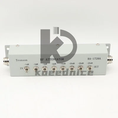 New 0- 82DB VARIABLE/ STEP ATTENUATOR 50 OHM for Radio Transmitter - Image 1 of 4
