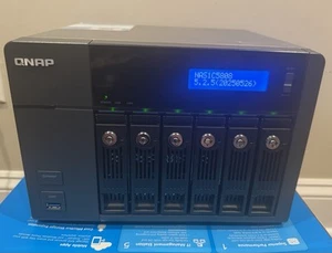 QNAP TVS-671 6-BAY NAS STORAGE RAID 3.0GHz Intel i5 8GB RAM 8TB HDD - Photo 1/5