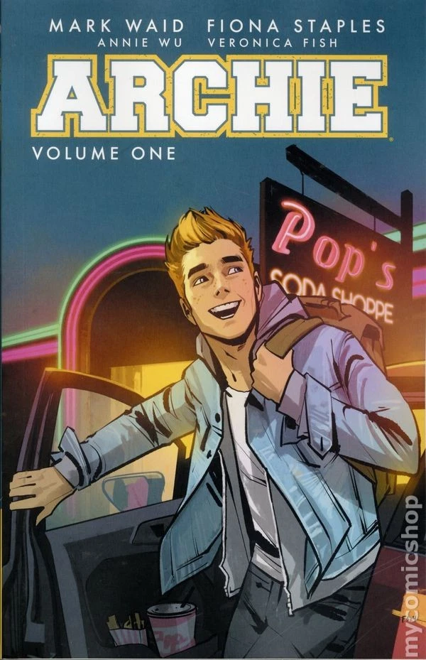 Archie TPB от Mark Waid No1-1ST почти как новый 2016 стоковое изображение - Изображение 1 из 1