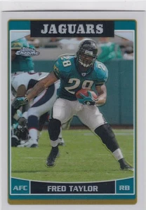 2006 Topps Chrome Fred Taylor Refractor #33 Jaguars kostenloser Versand! - Bild 1 von 2