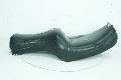 05 Harley Sportster XL1200 C Custom OEM Passenger Rider Driver Seat Saddle TORN - Image 1 of 4