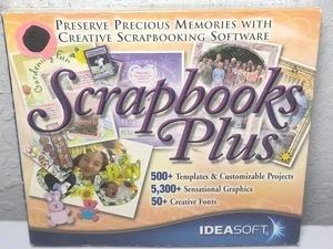 Scrapbooks Plus PC CD-ROM Brand New B111 - Picture 1 of 2