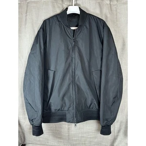 J. Linderberg Dwayne Bomber Black Jacket Mens Size L - USED - Picture 1 of 8