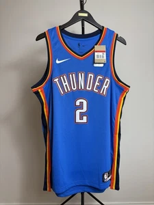 Shai Gilgeous-Alexander Thunder Icon Nike NBA Swingman Jersey Sz 48 Large - Bild 1 von 7