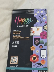 New! Happy Planner 653 Pcs Classic Stickers - Picture 1 of 8