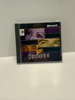 Microsoft Cinemania 97 PC CD ROM 1997  - Image 1 of 4