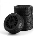 For Kyosho Tamiya 1/10 WRC Remote Control Fiesta C3 Rally Wheels Tires Replace