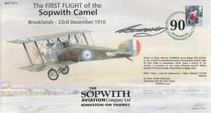Sopwith Camel SIGNED FLOWN RAF FF11 GB Cover 2006 BFPS 2006 (144010) - Picture 1 of 2