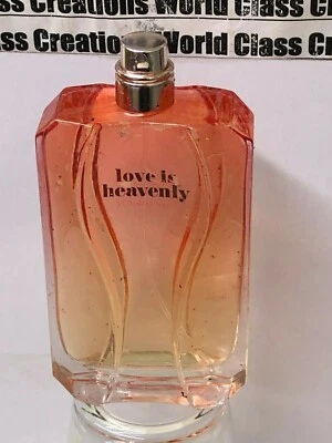 VICTORIA'S SECRET LOVE IS HEAVENLY EDP SPRAY - 2,5 OZ - BOTELLA ÁSPERA - RARO Foto 1 de 3