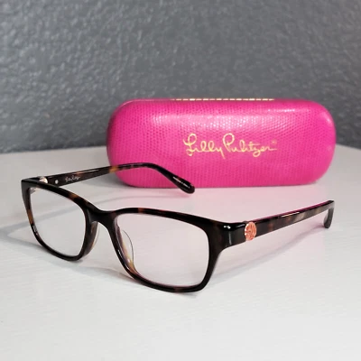 Gafas para mujer LILLY PULITZER estuche rosa AMBERLY Tortoise 49-16-133 Foto 1 de 4