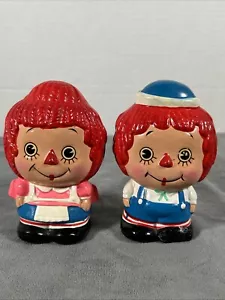 Salvadanaio Vintage Raggedy Anne Andy Ceramica Moneta Giappone anni 70 LEGGI DESCRIZIONE - Foto 1 di 18