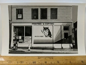 1X Vintage 5X8 Photo Photograph ACCU Copy Printing Rent ProJo Providence RI - Picture 1 of 3