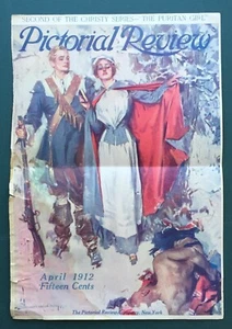 Howard Chandler Christy Pictorial Review Cover 1912 - Picture 1 of 1