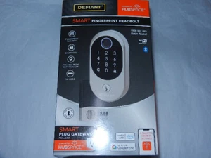 new Defiant Smart Fingerprint Deadbolt Satin Nickel 1009 561 265 dead bolt - Bild 1 von 15