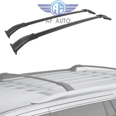 Top Roof Rack Cross Bar Crossbars Fits 2015-18 GMC Yukon XL Chevy Tahoe Suburban Foto 1 de 4