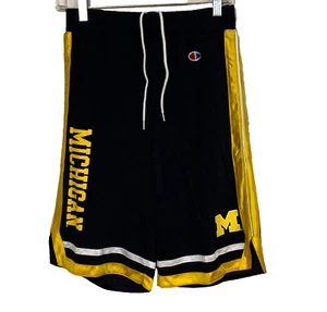 Größe Small 26 x 10 University Michigan Basketball Shorts Wolverines blau Herren Z1 - Bild 1 von 7