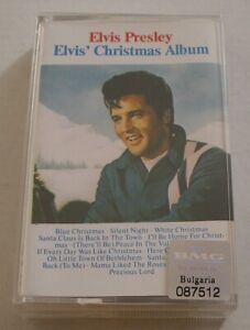 ELVIS PRESLEY ELVIS' CHRISTMAS ALBUM *RARE BULGARIAN CASSETTE TAPE*