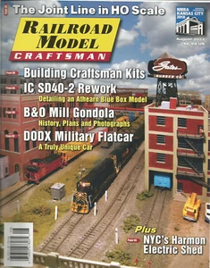 RAILROAD MODEL CRAFTSMAN MAGAZINE AUGUST 2017 - Picture 1 of 1