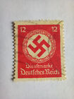 Dienstmarke Deutsches Reich 8 Pfennig, gestempelt, 1934, Hakenkreuz