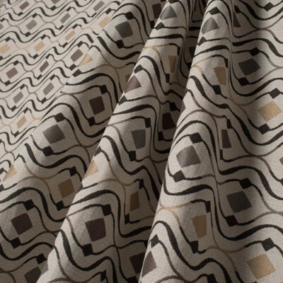 Tapicería para cortinas de tela Oasis granito beige marrón tostado gris 2 yardas Covington Foto 1 de 2