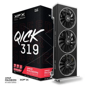 Tarjeta gráfica XFX Speedster Qick319 Radeon RX 6700 XT BLACK Gaming 12 GB GDDR6 AMD - Imagen 1 de 8