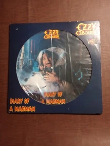 OZZY OSBOURNE 1981 Diary Of A Madman PROMO Picture Disc Vinyl Record LP DEMO - Picture 1 of 13