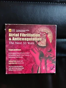 Atrial Fibrillation & Anticoagulation CD Rom Software AstraZeneca Alan Wasserman - Picture 1 of 14