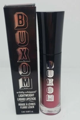 Buxom WANDRESS Wildly Whipped Lightweight Liquid Lipstick Full Size New in Box